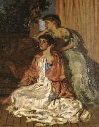 Rupert Bunny Moonlight Sonata oil